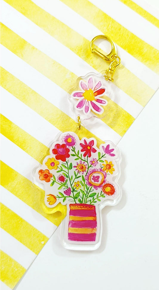 "Pink Pot" Keychain