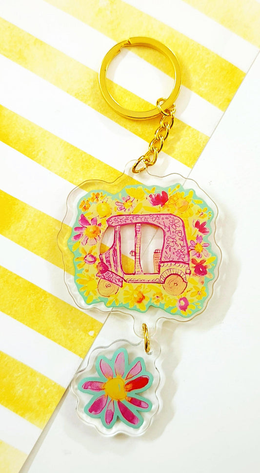 "Rikshaw" Keychain