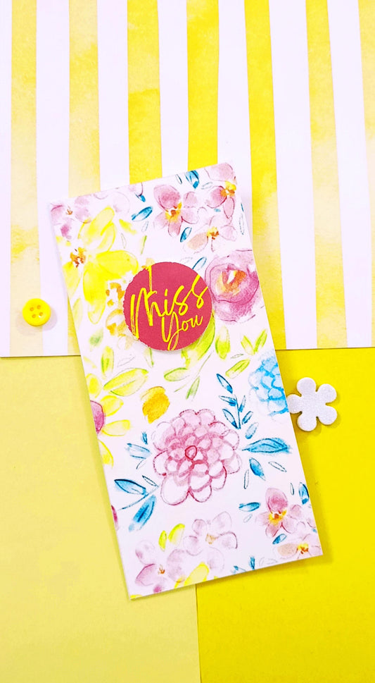 "I Miss You" Greeting Card